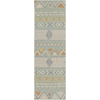 Surya Nomad NOD-102 Teal Area Rug 2'6'' x 8' Runner