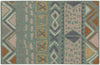 Surya Nomad NOD-102 Teal Hand Woven Area Rug Sample Swatch