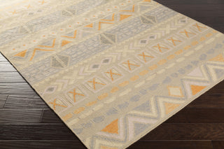 Surya Nomad NOD-104 Beige Hand Woven Area Rug 5x8 Corner