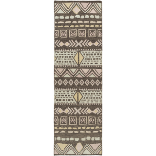 Surya Nomad NOD-106 Charcoal Area Rug 2'6'' x 8' Runner