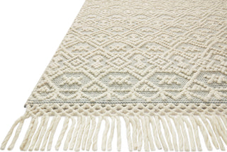 Loloi II Noelle NOE-05 Ivory/Blue Area Rug Corner 