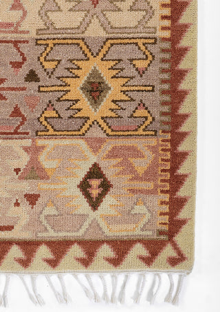 Momeni Nomad NOM-1 Rust Area Rug Corner Image