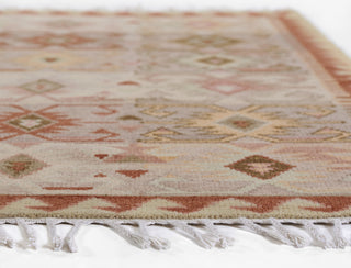 Momeni Nomad NOM-1 Rust Area Rug Close up