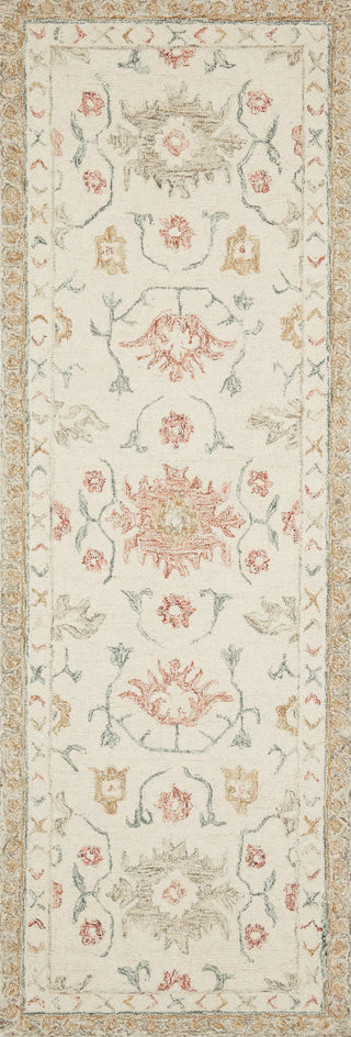 Loloi Norabel NOR-03 Ivory/Rust Area Rug