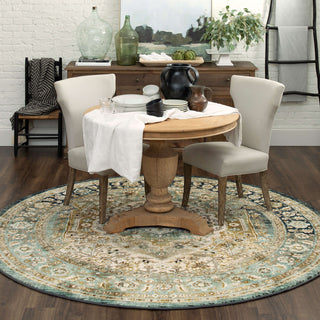 Karastan Touchstone Nore Jadeite Area Rug Lifestyle Image