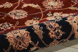 Nourison 2000 2002 Burgundy Area Rug Rolled