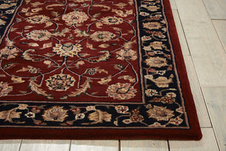 Nourison 2000 2002 Burgundy Area Rug Corner