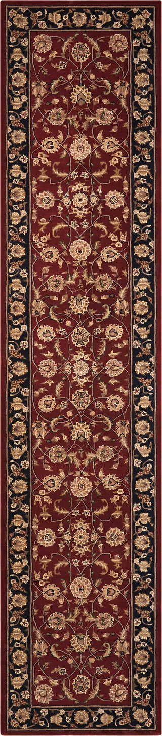 Nourison 2000 2002 Burgundy Area Rug Runner