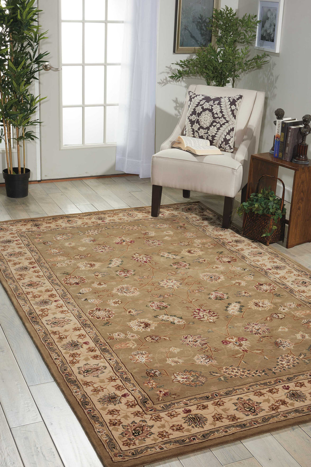 Nourison 2000 2003 Olive Area Rug – Incredible Rugs and Decor