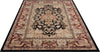 Nourison 2000 2005 Black Area Rug Room Image Feature