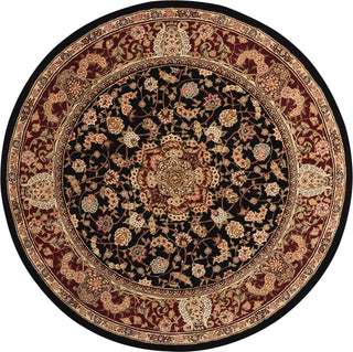 Nourison 2000 2005 Black Area Rug Round Image