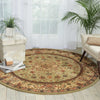 Nourison 2000 2005 Light Green Area Rug Room Image Feature