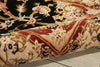 Nourison 2000 2028 Black Area Rug Detail Image