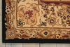 Nourison 2000 2028 Black Area Rug Corner Image