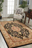 Nourison 2000 2028 Black Area Rug Room Image