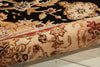 Nourison 2000 2028 Black Area Rug Detail Image