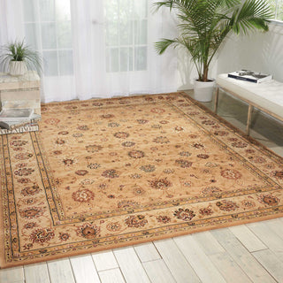 Nourison 2000 2071 Camel Area Rug Room Image