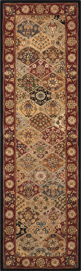 Nourison 2000 2101 Multicolor Area Rug Runner Image