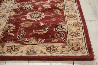 Nourison 2000 2203 Brick Area Rug Detail Image