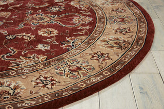 Nourison 2000 2203 Brick Area Rug Detail Image