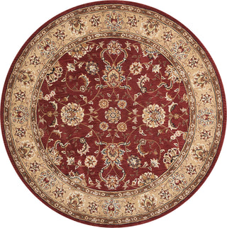 Nourison 2000 2203 Brick Area Rug 6' Round