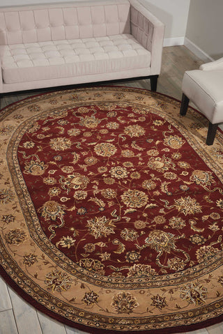 Nourison 2000 2203 Brick Area Rug Room Image