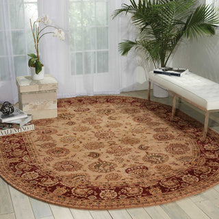 Nourison 2000 2205 Camel Area Rug Room Image