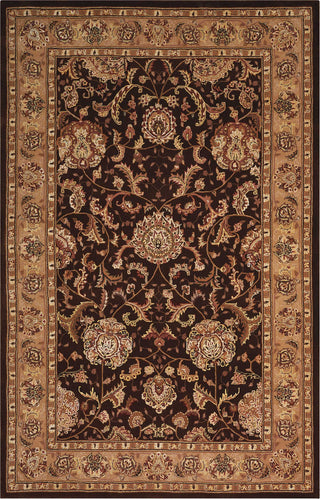 Nourison 2000 2206 Brown Area Rug 5' 6'' X 8' 6''