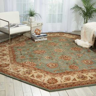 Nourison 2000 2210 Blue Area Rug Room Image Feature