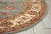 Nourison 2000 2210 Blue Area Rug Detail Image
