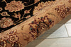 Nourison 2000 2214 Black Area Rug Detail Image