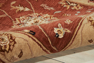 Nourison 2000 2258 Rust Area Rug Detail Image