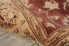 Nourison 2000 2258 Rust Area Rug Detail Image
