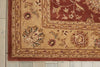 Nourison 2000 2258 Rust Area Rug Corner Image