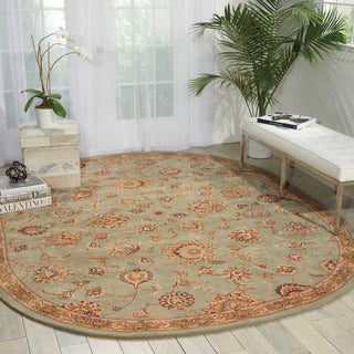 Nourison 2000 2360 Aqua Area Rug Room Image