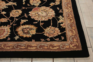 Nourison 2000 2360 Black Area Rug Detail Image