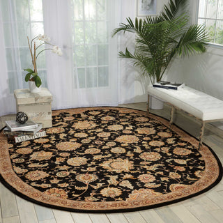 Nourison 2000 2360 Black Area Rug Room Image