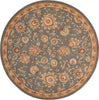 Nourison 2000 2360 Slate Area Rug 6' Round