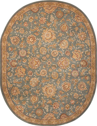 Nourison 2000 2360 Slate Area Rug 7'6'' X 9'6'' Oval