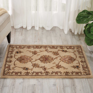 Nourison 2000 2421 Beige Area Rug Room Image Feature