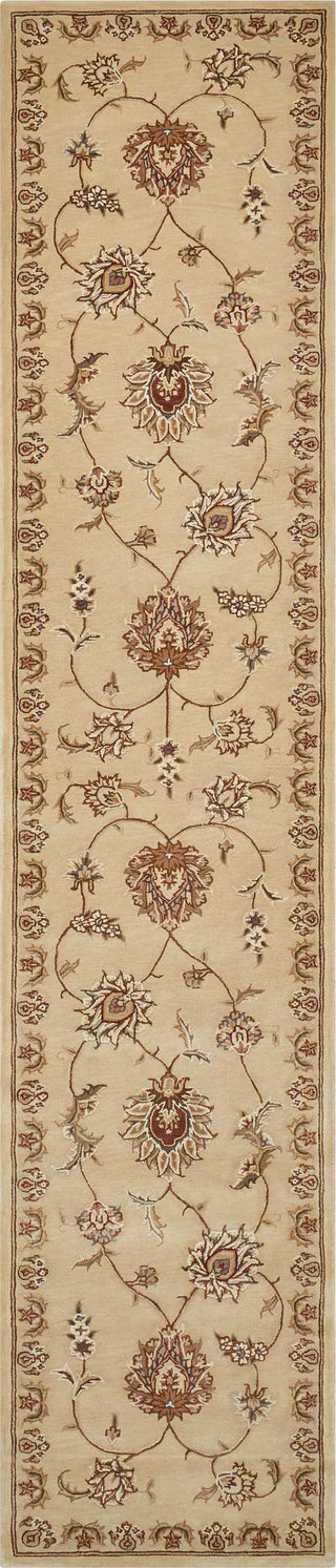 Nourison 2000 2421 Beige Area Rug 2'6'' X 12' Runner