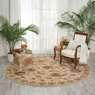 Nourison 2000 2421 Beige Area Rug Room Image