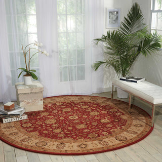 Nourison 3000 3102 Red Area Rug Room Image