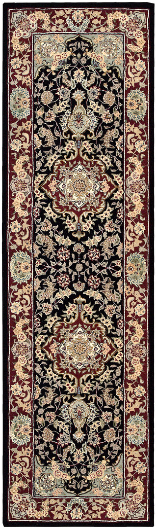 Nourison 2000 2005 Black Area Rug 3' X 8'