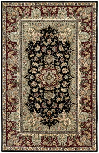 Nourison 2000 2005 Black Area Rug 6' X 9'