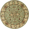 Nourison 2000 2005 Light Green Area Rug Round Image