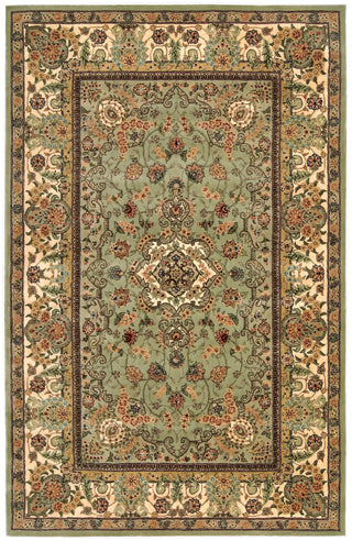 Nourison 2000 2005 Light Green Hand Tufted Area Rug 