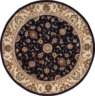 Nourison 2000 2015 Navy Area Rug Round Image