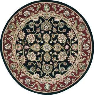 Nourison 2000 2017 Black Area Rug Round Image