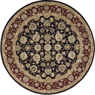 Nourison 2000 2017 Black Area Rug Round Image